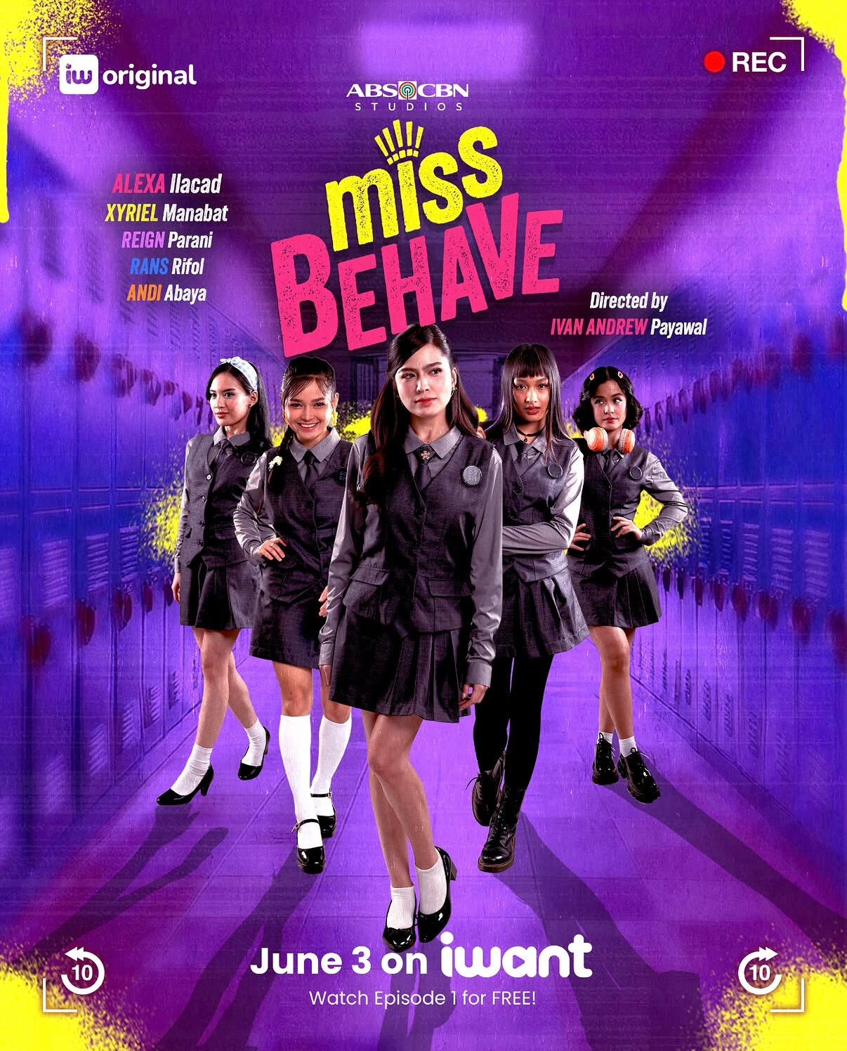 Support Alexa’s acting journey by streaming Miss Behave. Tap below to download iWant and start streaming now.